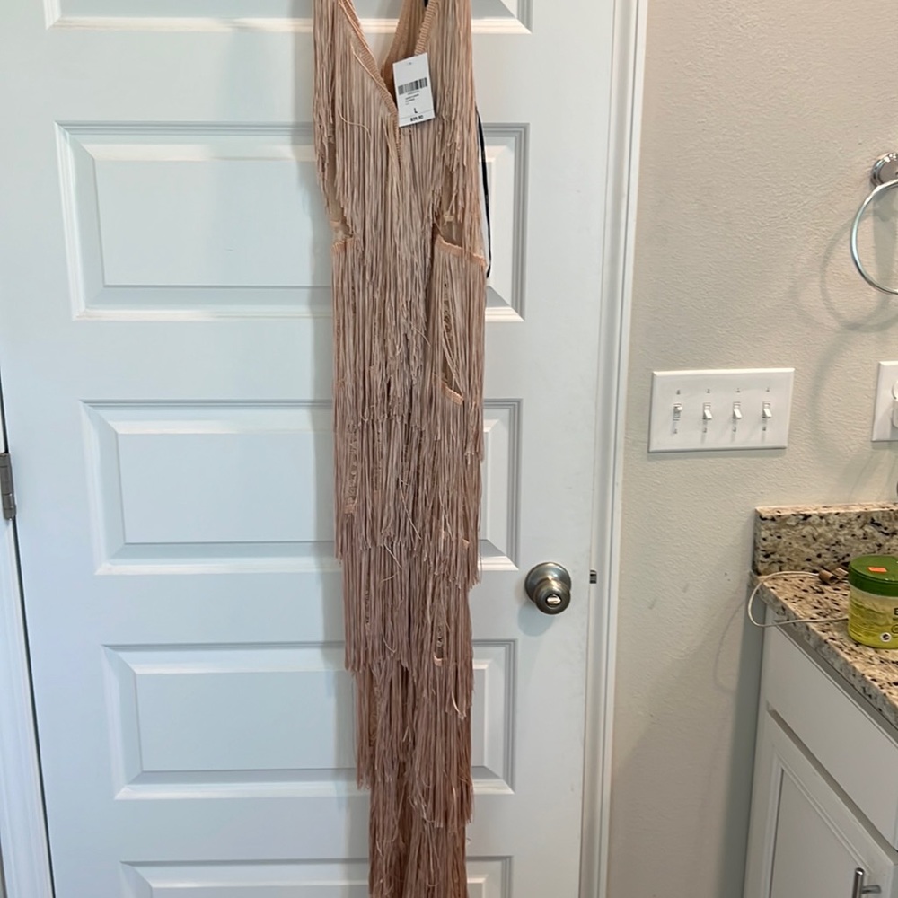 Fringe jumpsuit